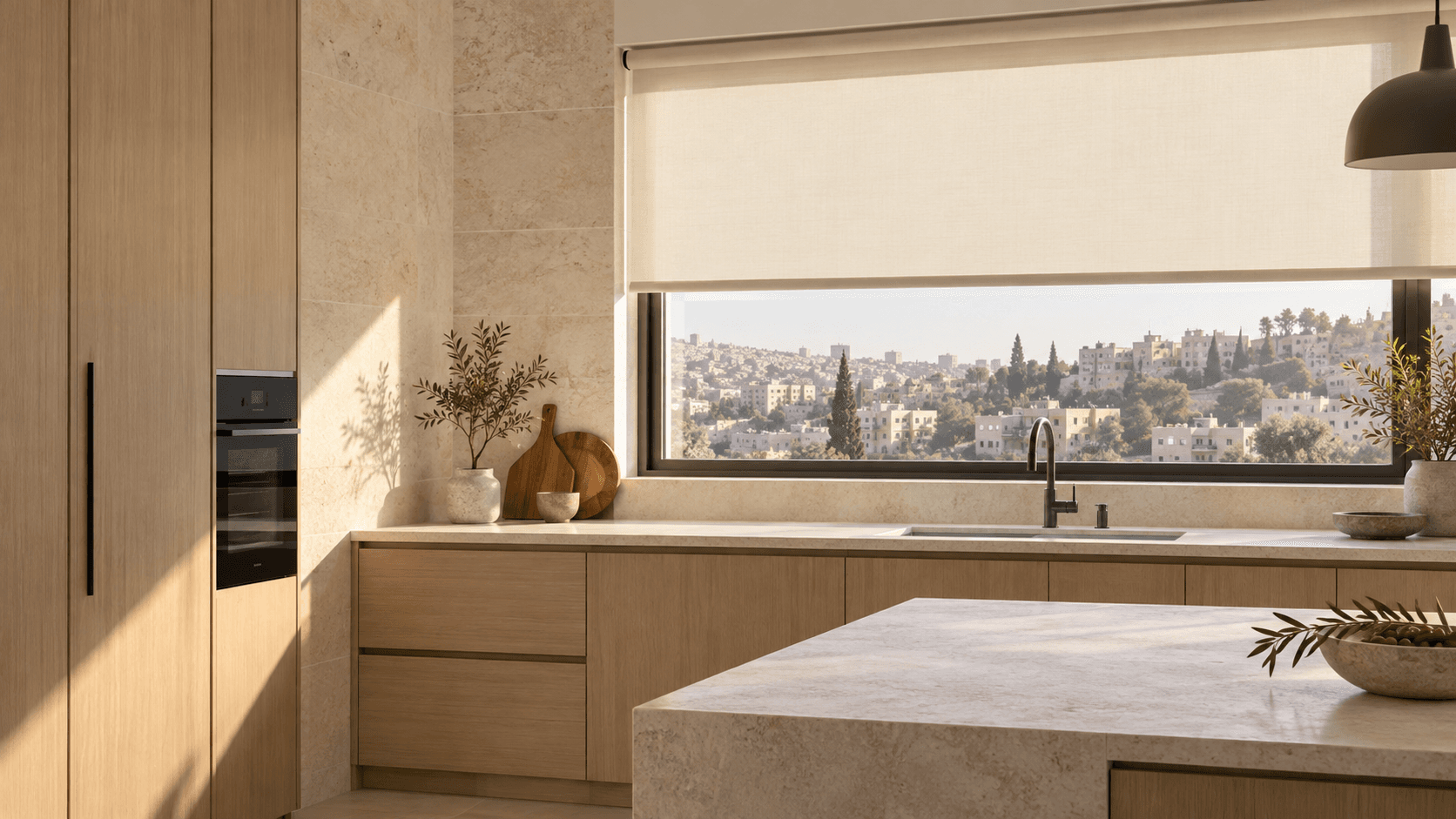 ستائر المطبخ